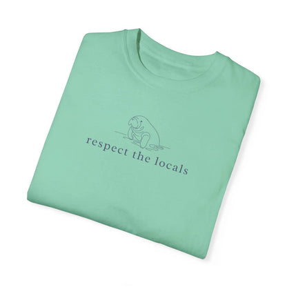 Respect The Locals Manatee Tee V4