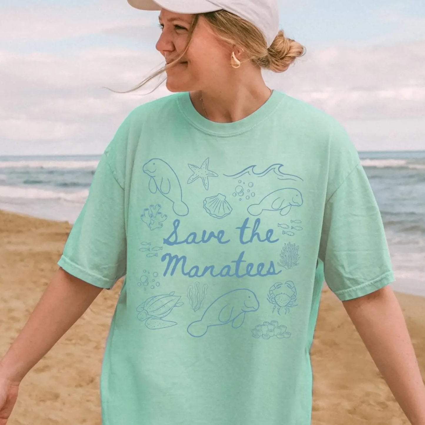 Save The Manatees Tee V5