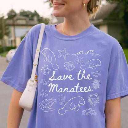 Save The Manatees Tee V5