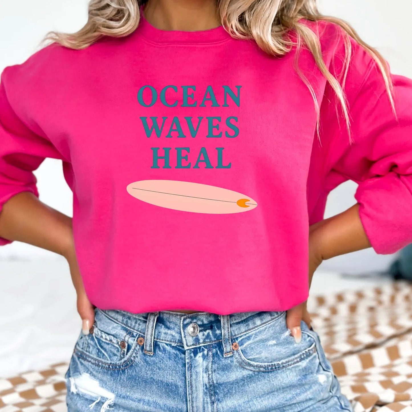 Ocean Waves Sweater