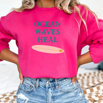 Ocean Waves Sweater