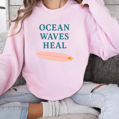 Ocean Waves Sweater
