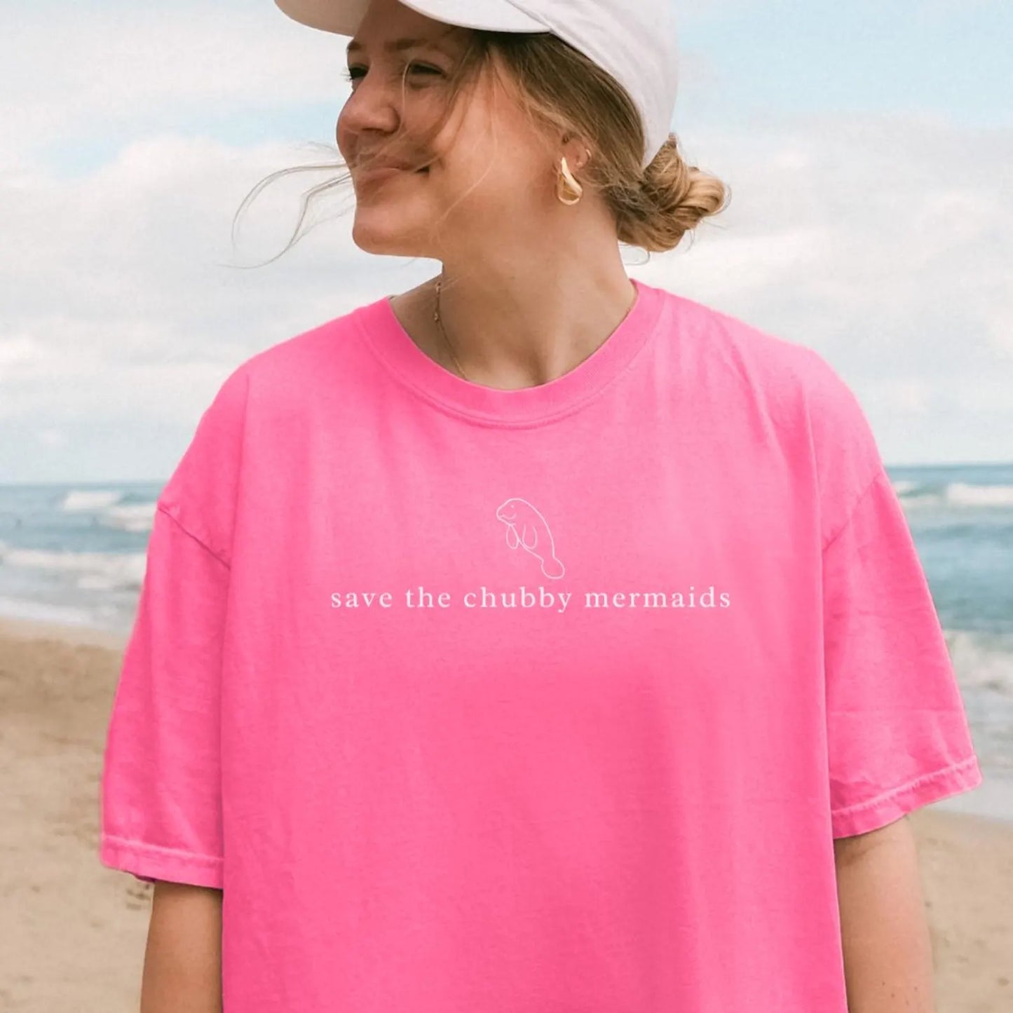Save The Chubby Mermaids Tee