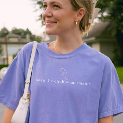 Save The Chubby Mermaids Tee