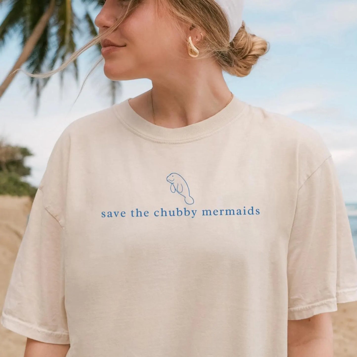 Save The Chubby Mermaids Tee