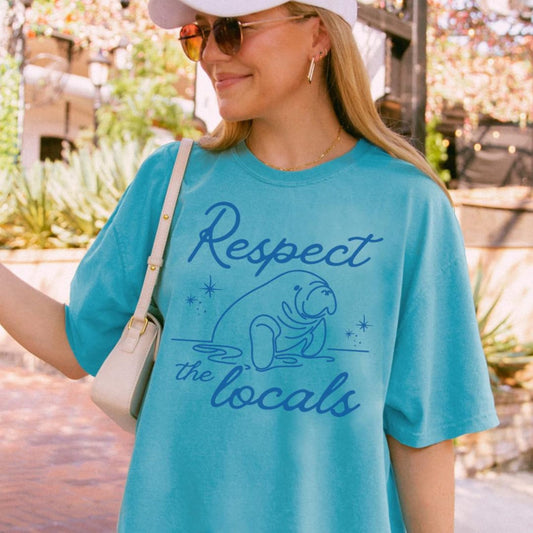 Manatee Respect The Locals Tee