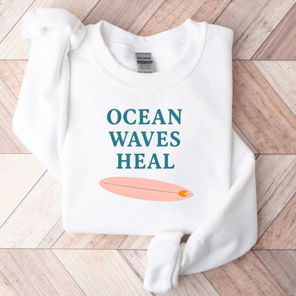 Ocean Waves Sweater