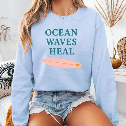 Ocean Waves Sweater