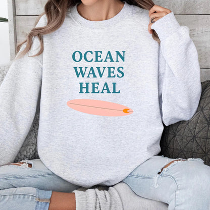 Ocean Waves Sweater