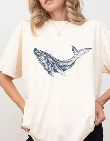 Vintage Whale Tee V2