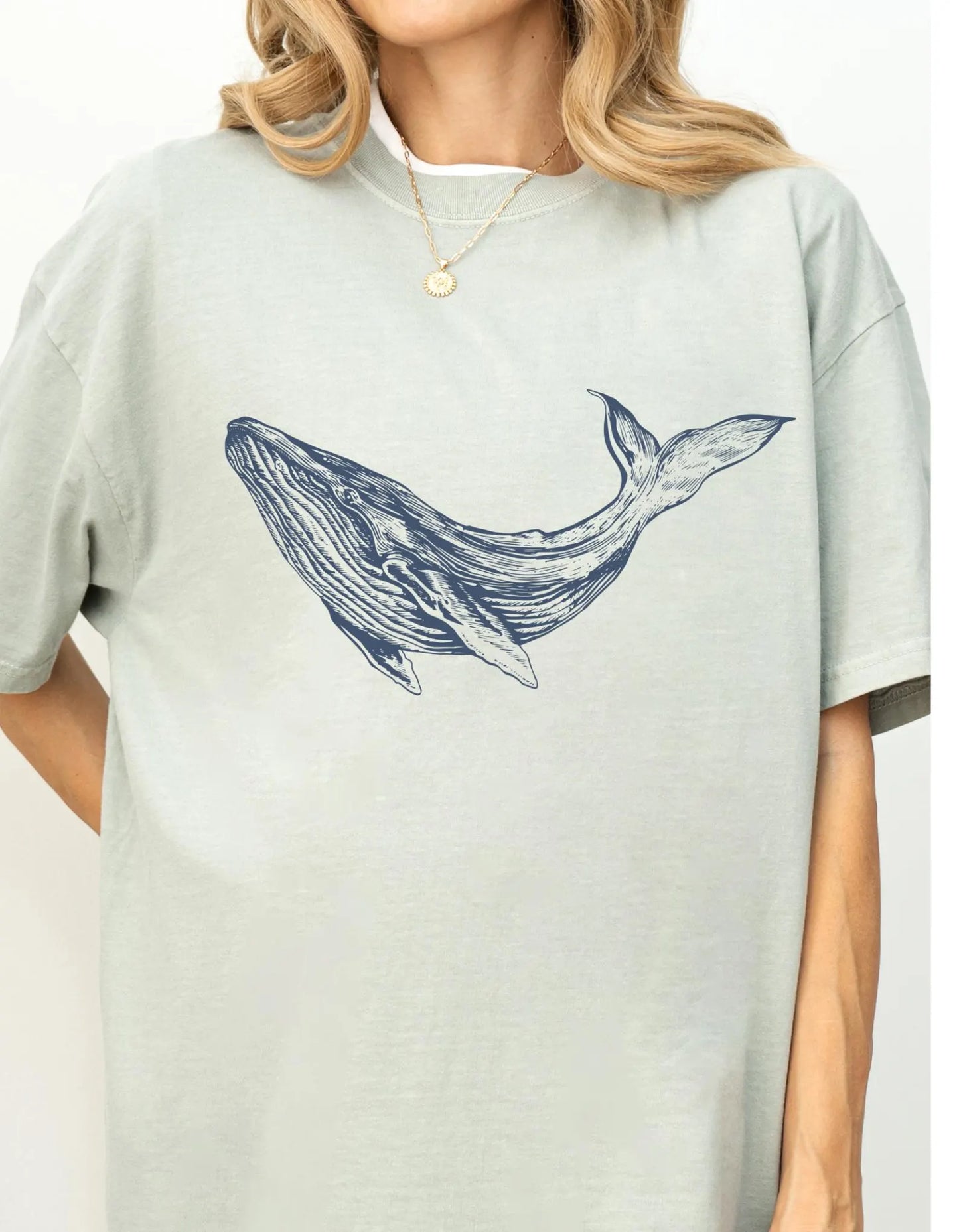 Vintage Whale Tee V2