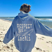 Afbeelding in Gallery-weergave laden, Respect The Locals Shark Hoodie V2
