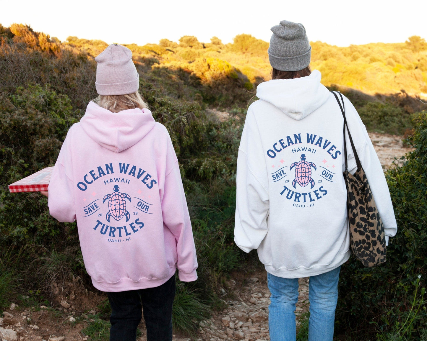 Ocean Wave Turtle Hoodie