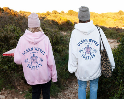 Ocean Wave Turtle Hoodie