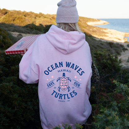 Ocean Wave Turtle Hoodie