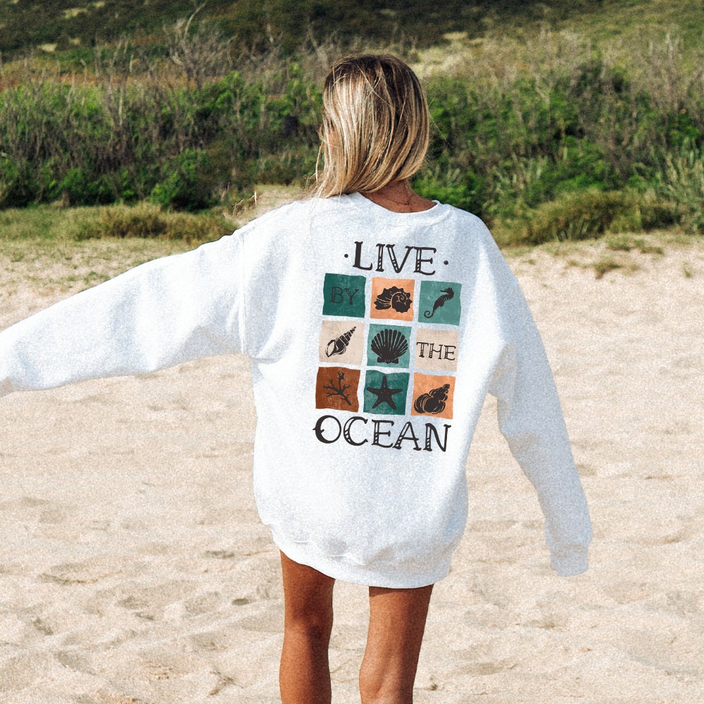 Live By The Ocean Sweater