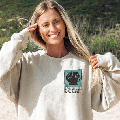 Live By The Ocean Sweater