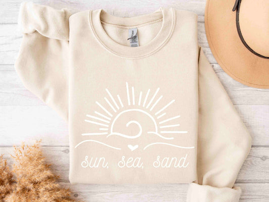 Sun Sea Sand Sweater