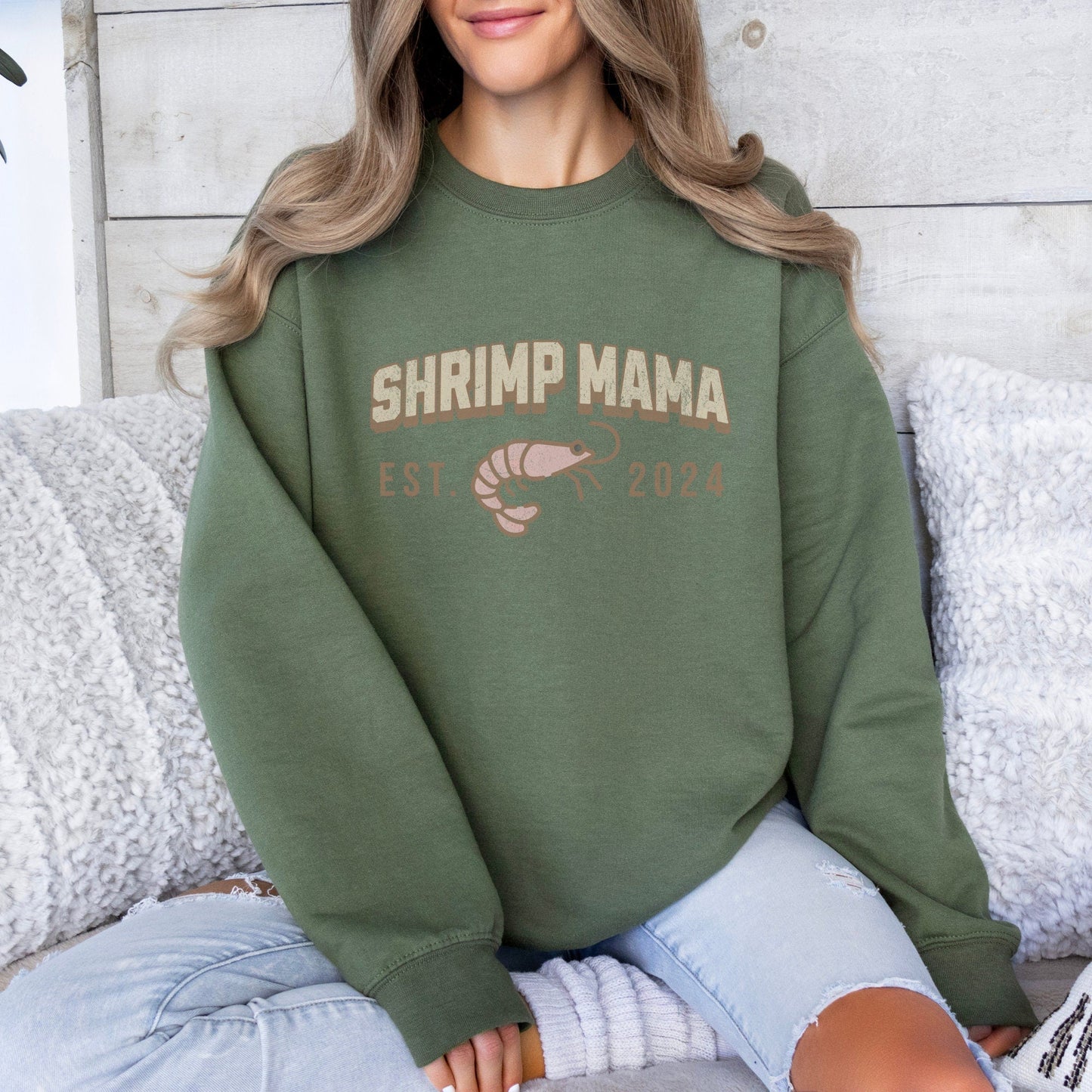 Shrimp Mama Sweater