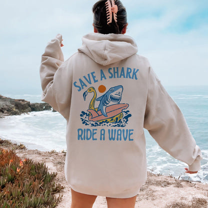 Save A Shark Hoodie V2