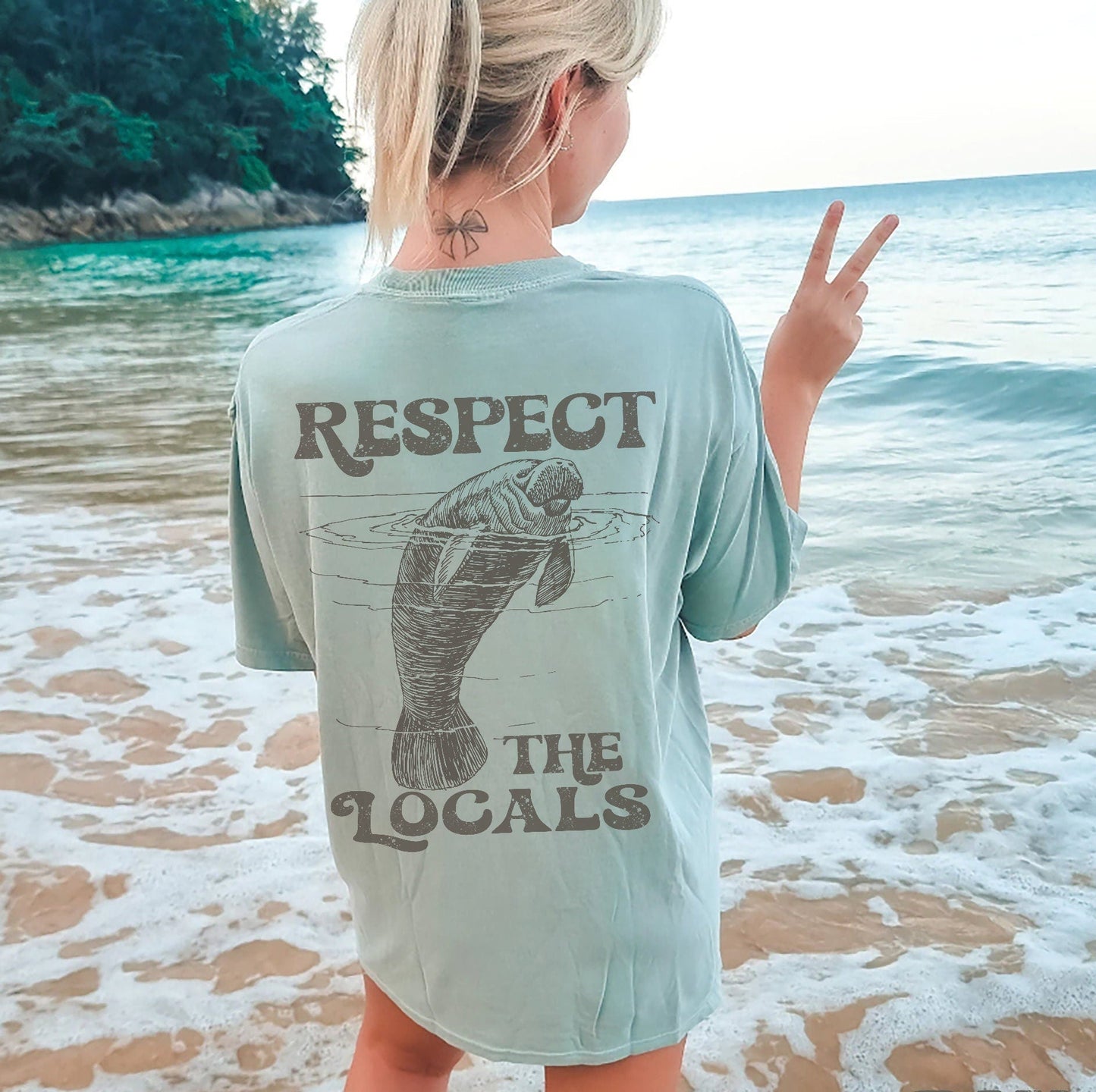 Respect The Locals Tee V4