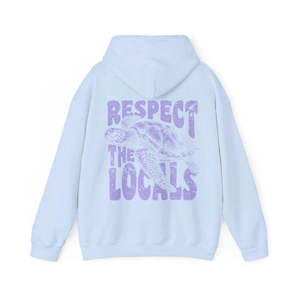 Respect The Locals Turtle Hoodie V2