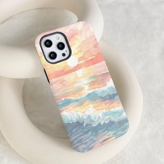 Wave Sunset Phone Case