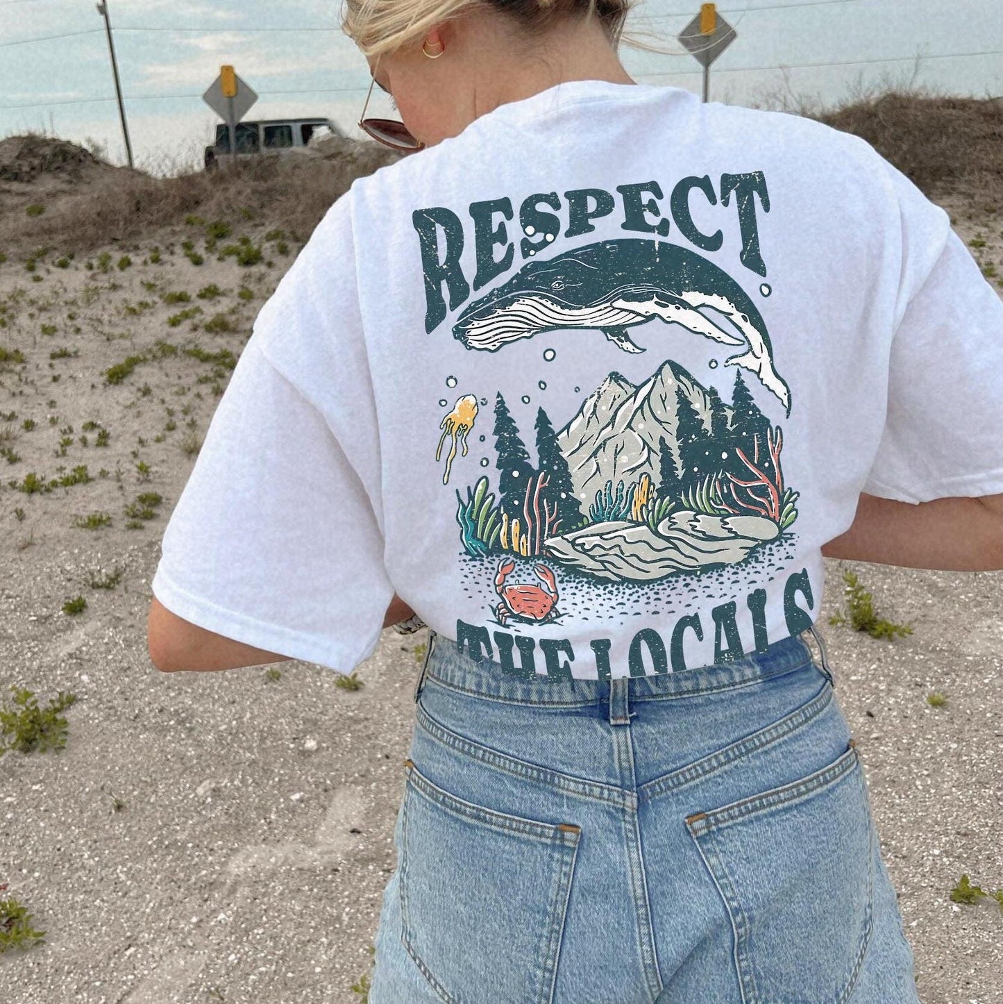 Respect The Locals Tee V9