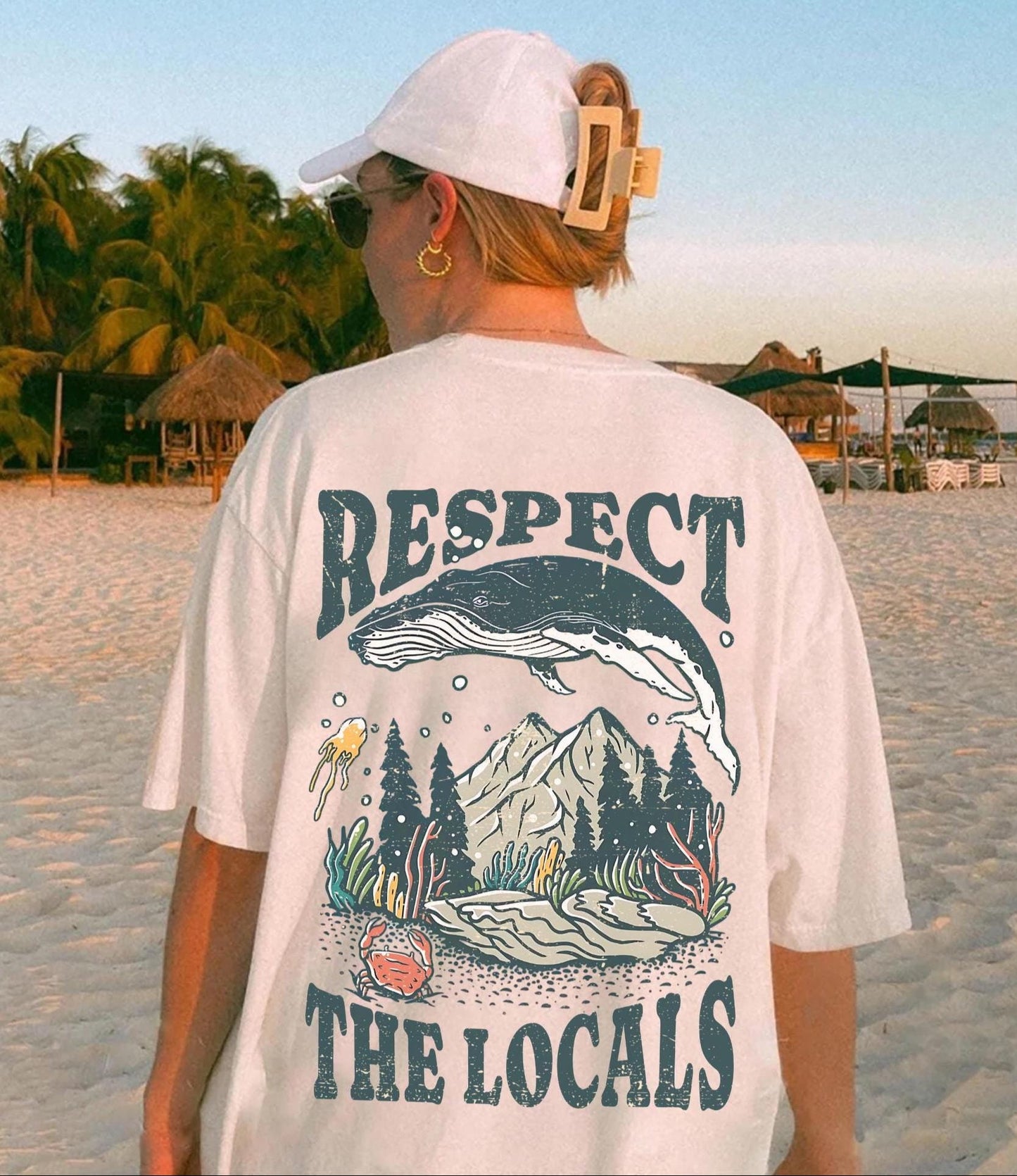 Respect The Locals Tee V9