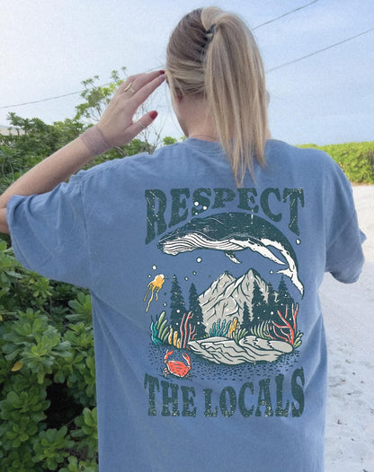 Respect The Locals Tee V9