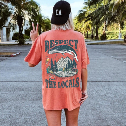 Respect The Locals Tee V9