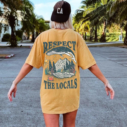 Respect The Locals Tee V9