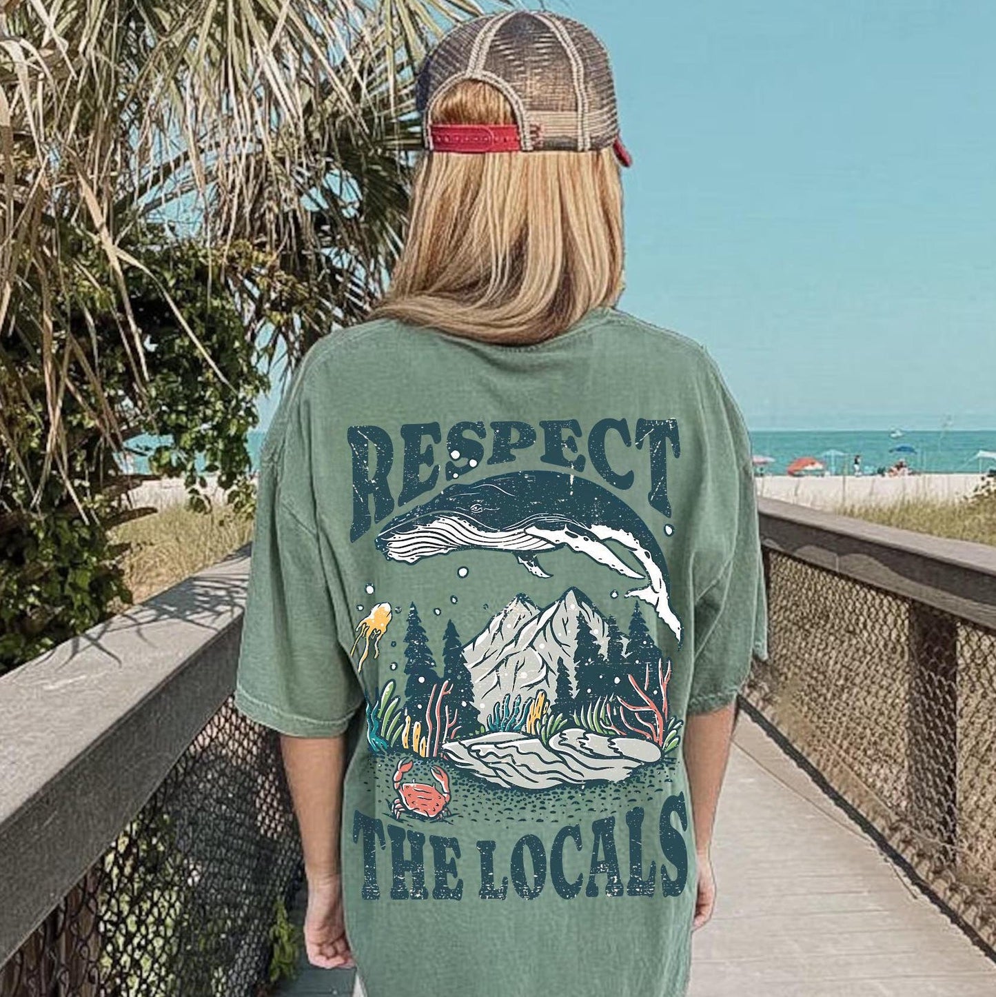 Respect The Locals Tee V9