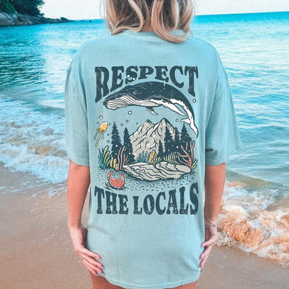 Respect The Locals Tee V9