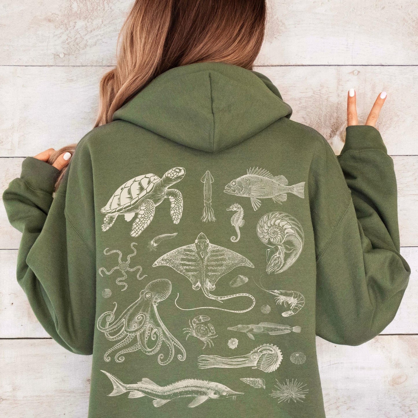 Sea Life Hoodie V2