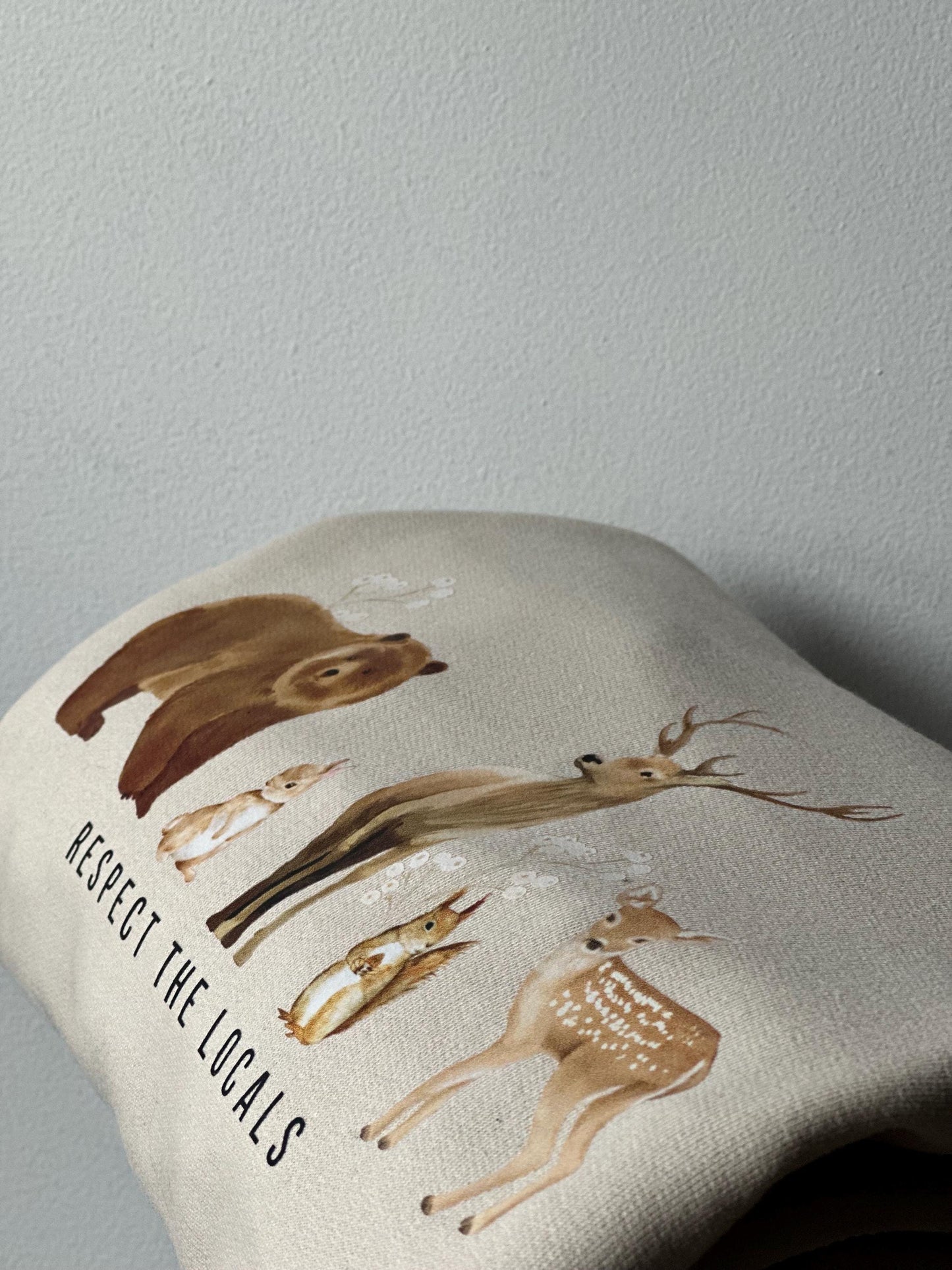 Respect The Locals Forest Sweater