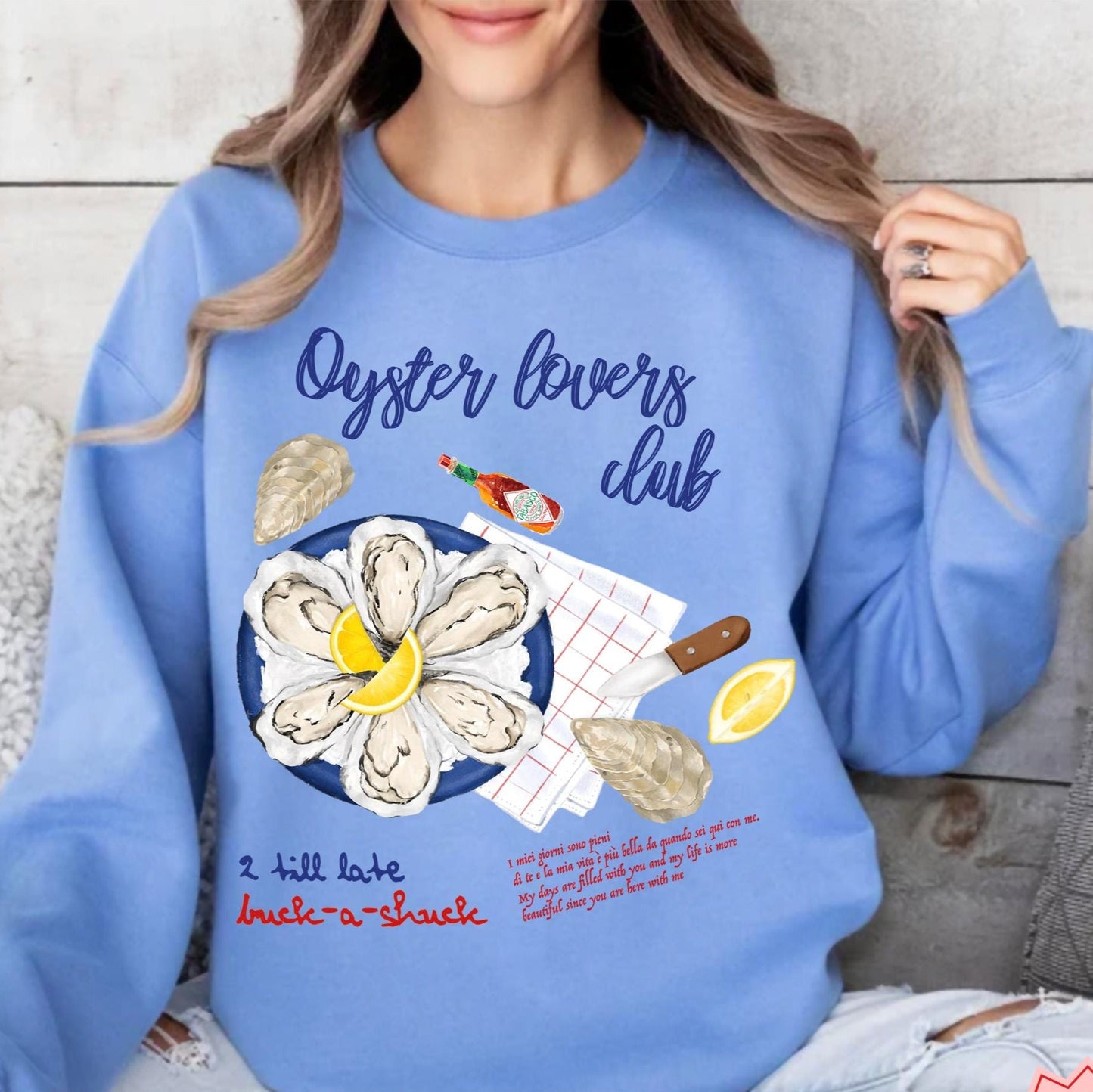Oysters Club Sweater
