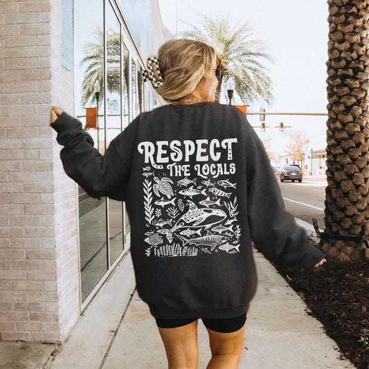 Respect The Locals Sweater V12