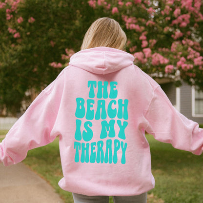 The Beach Is My Therapy Hoodie V4