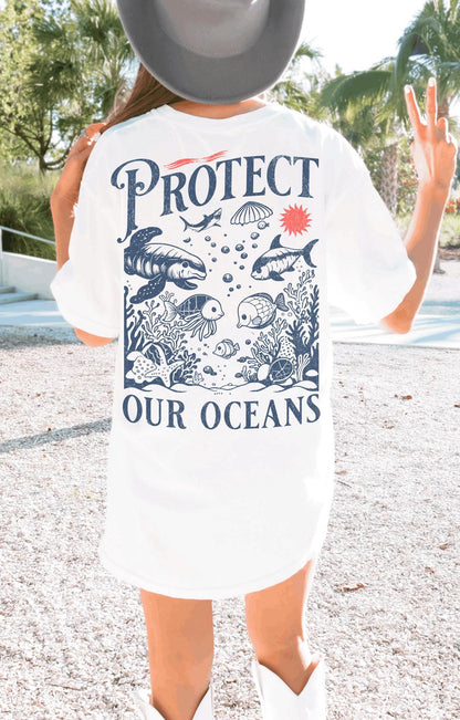 Protect Our Ocean Tee V10