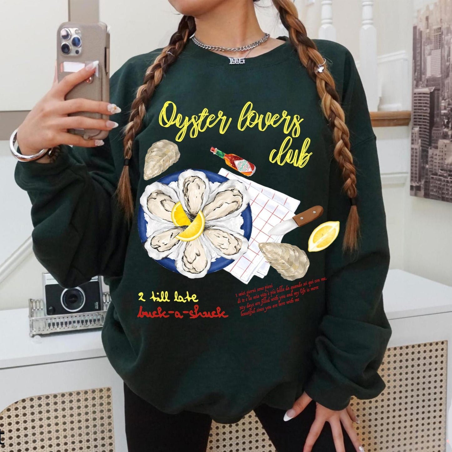 Oysters Club Sweater