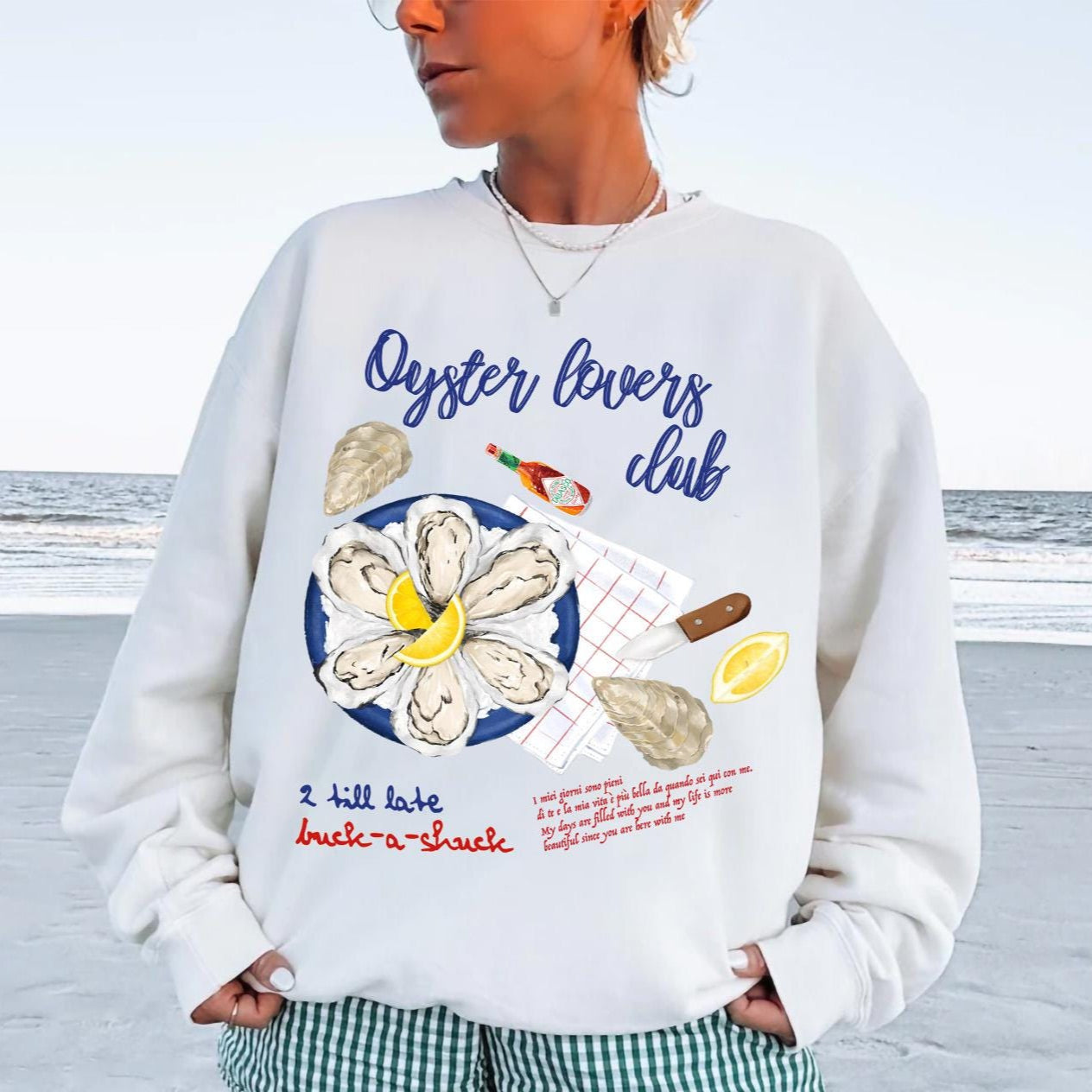 Oysters Club Sweater