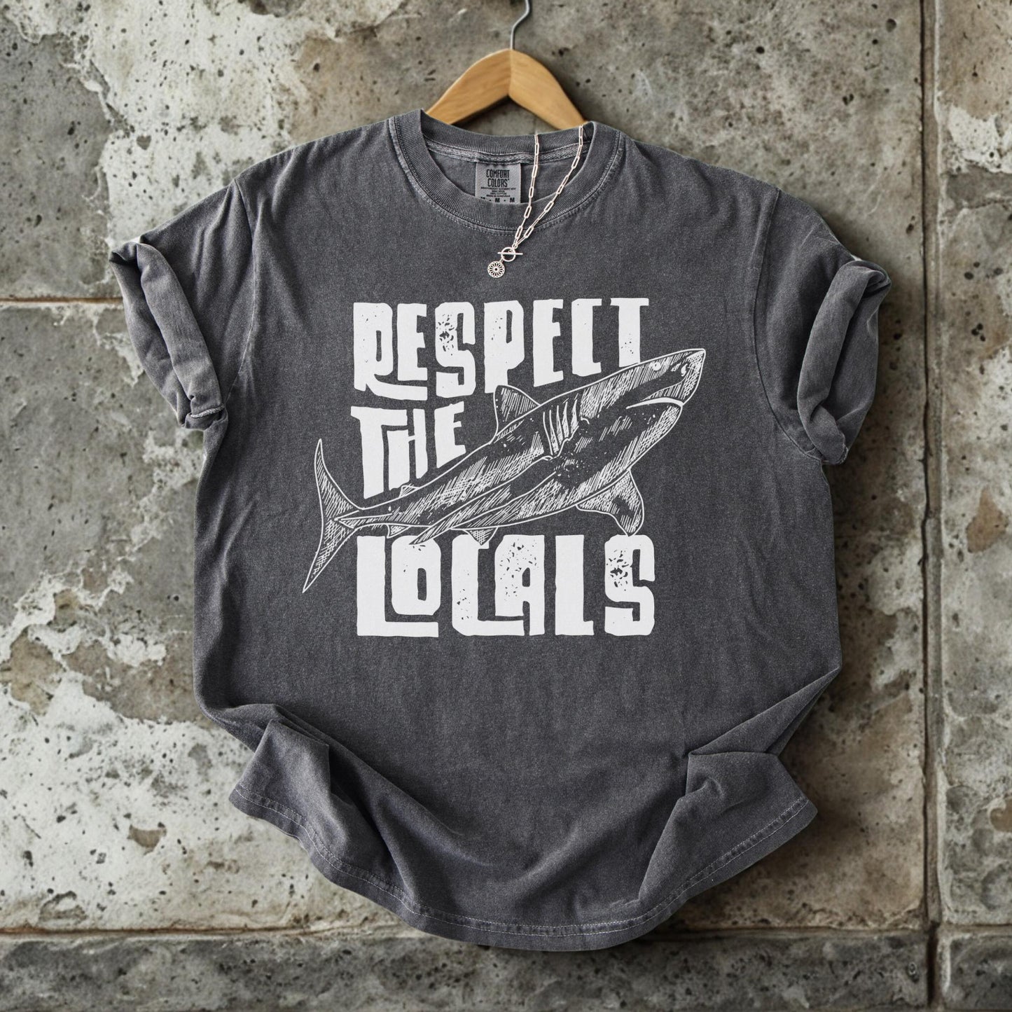 Respect The Locals Retro Tee
