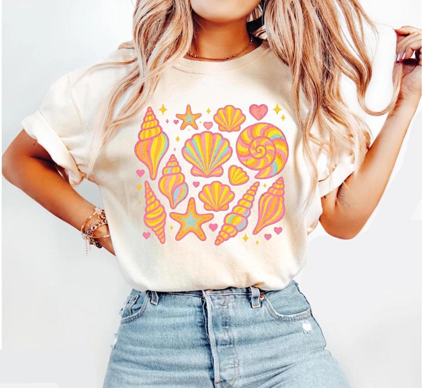 Seashell Beach Tee V2