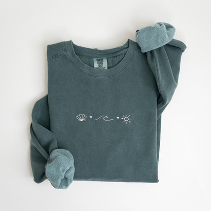 Ocean Lover Seashell Sweater