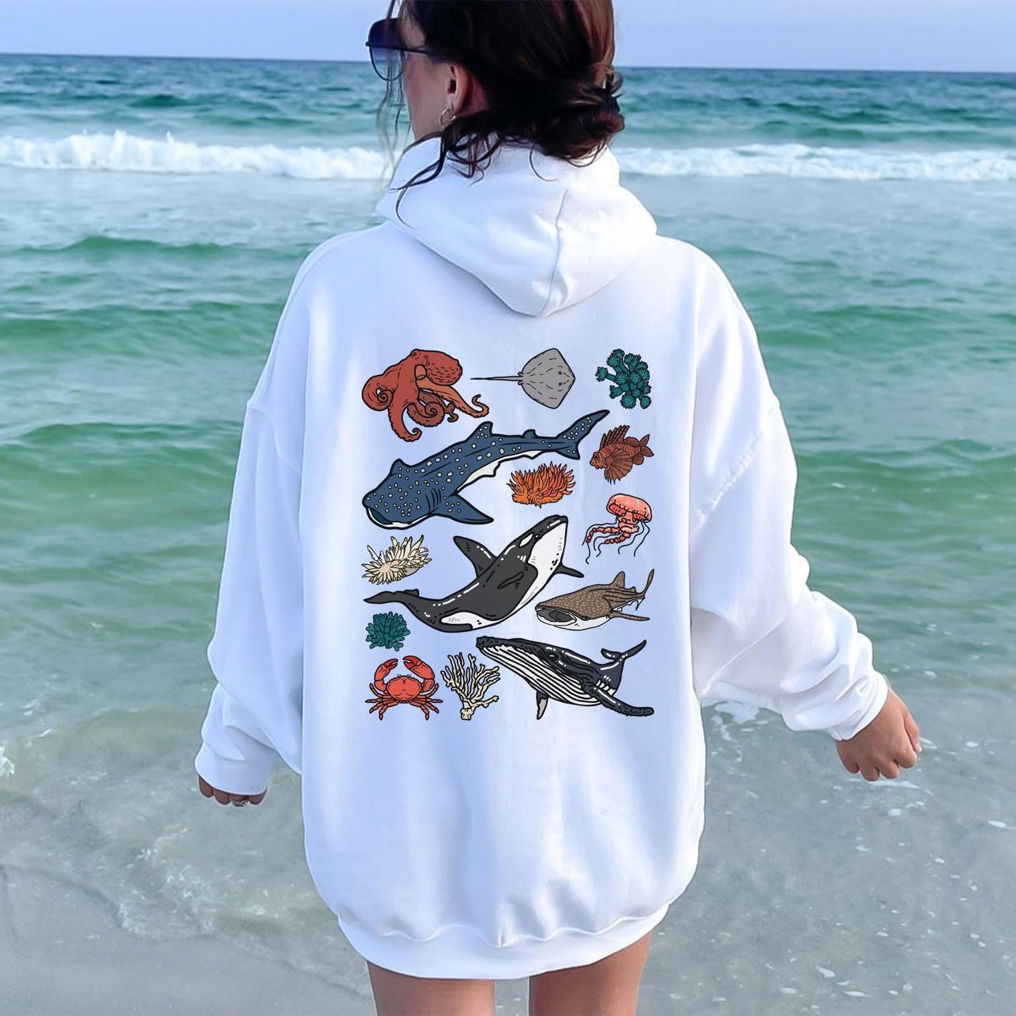 Underwater Sea Animal Sweater