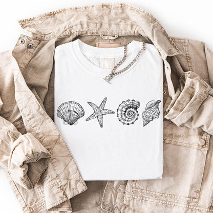 Seashells Vintage Tee