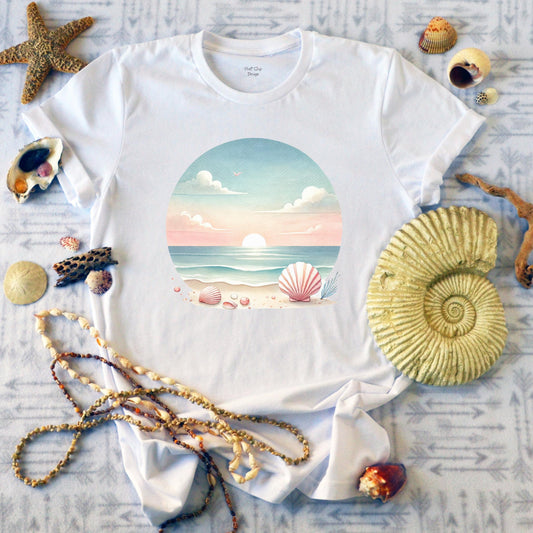 Beach Sunset Tee