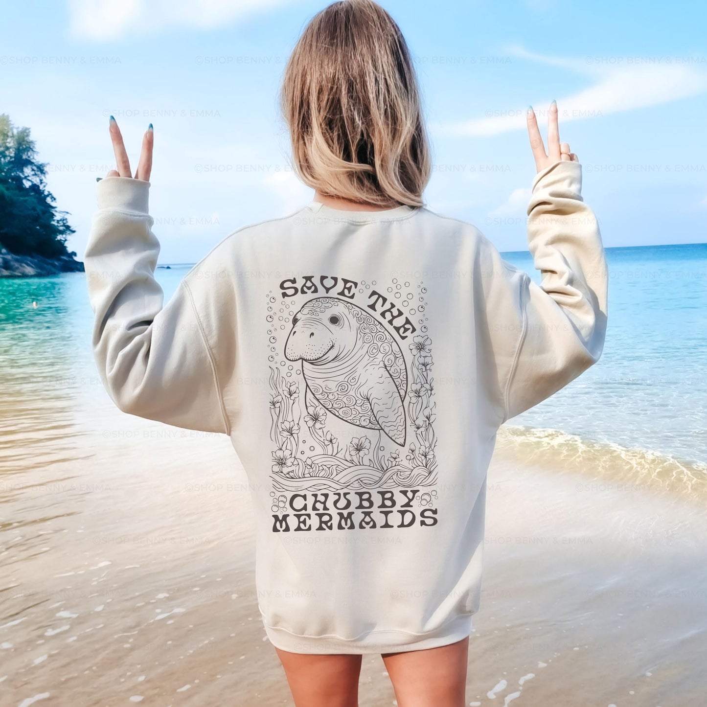 Chubby Mermaid Sweater