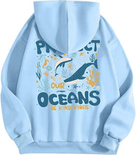 Afbeelding in Gallery-weergave laden, Protect Our Oceans Hoodie V2
